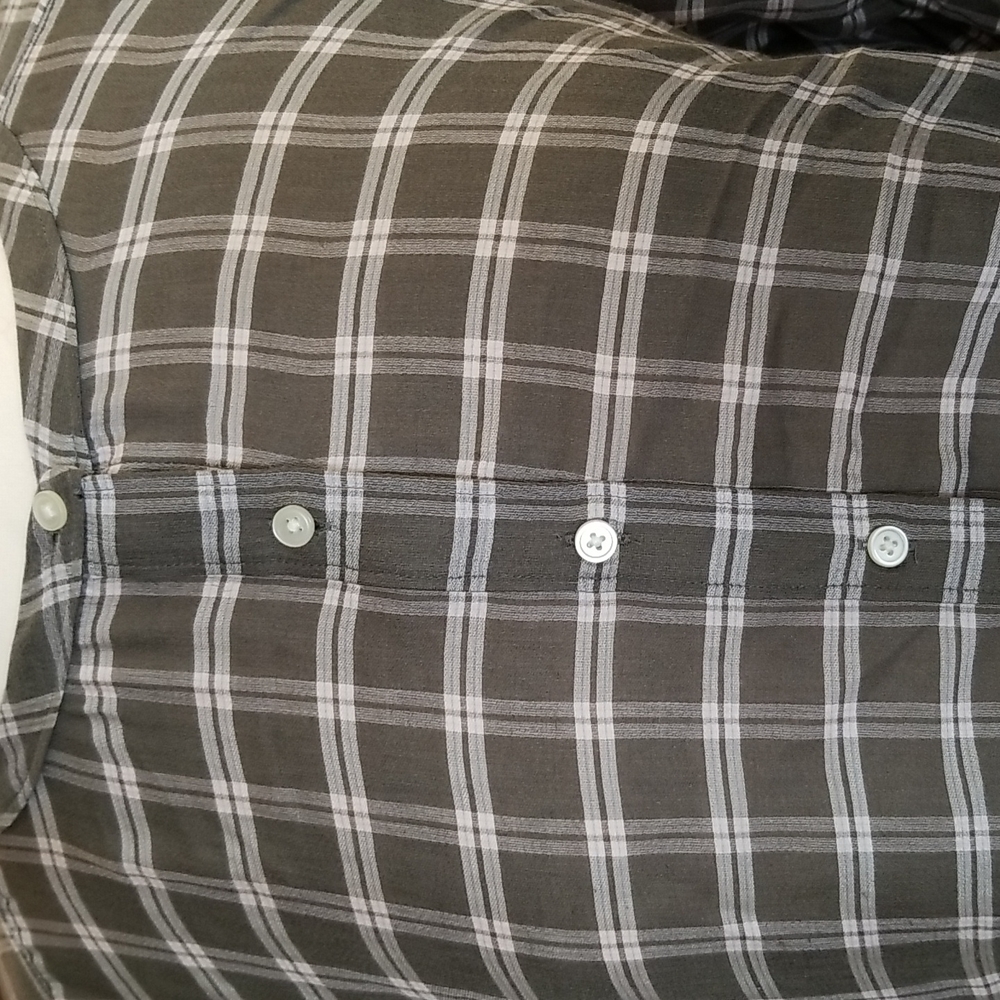 2/$20 - Loft Plaid Blouse - Picture 5 of 6
